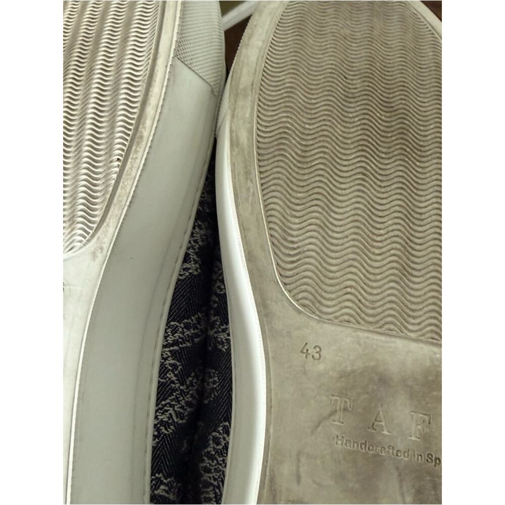 Taft The Jack Sneaker Bold Paisley Jacquard Fabric & Leather Size 43 (10) - Picture 10 of 12